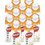 Boost Very High Calorie Nutritional Drink， Very Vanilla ， 8 FL OZ (Pack of 12)